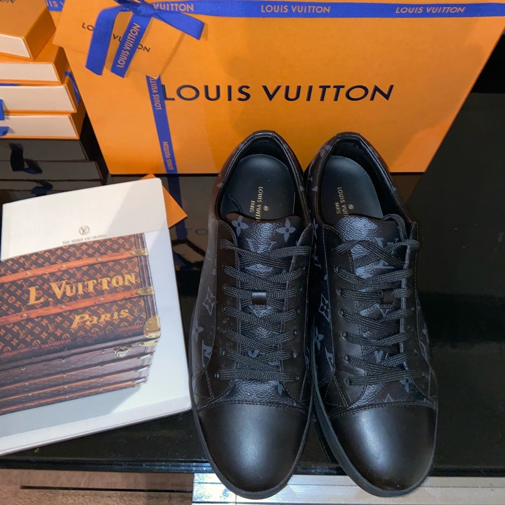 Louis Vuitton Match-Up sneakers monogram black